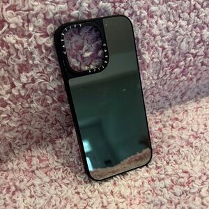 Casetify Reflective Black Phone Case